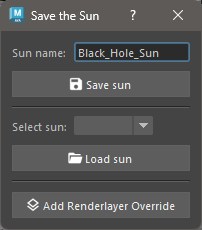 Save Sun UI
